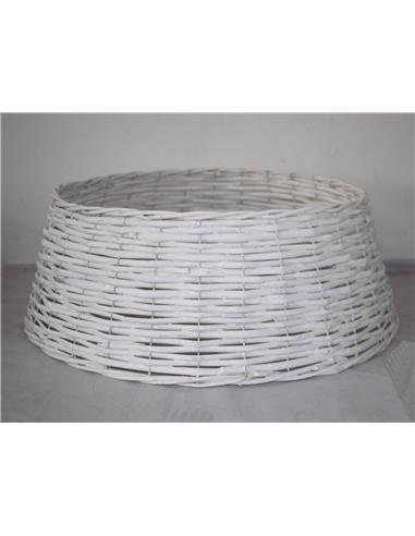 A PIE ARBOL NAVIDAD BLANCO  45*20
