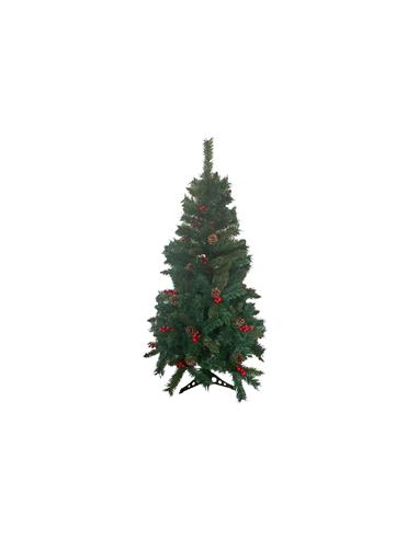 A PINO NAVIDAD VERDE BICOLOR 120CM 280P