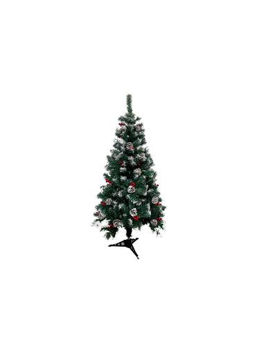 A PINO NAVIDAD VERDE NEVADO 120CM 280P