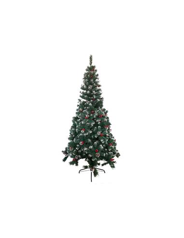 A PINO NAVIDAD VERDE NEVADO 180CM 700P