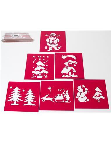 A PLANTILLA FIGURA NAVIDAD