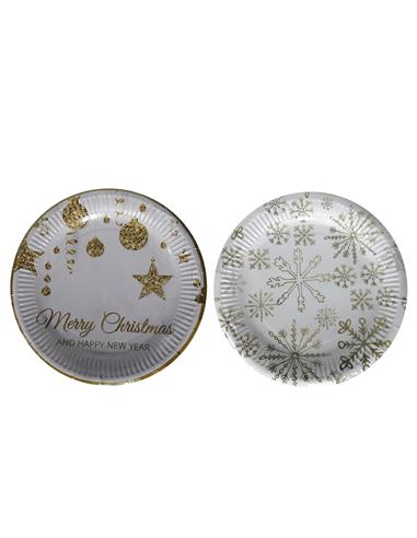 A PLATO PAPEL XMAS *5 23CM