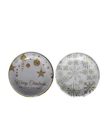 A PLATO PAPEL XMAS *7 18CM