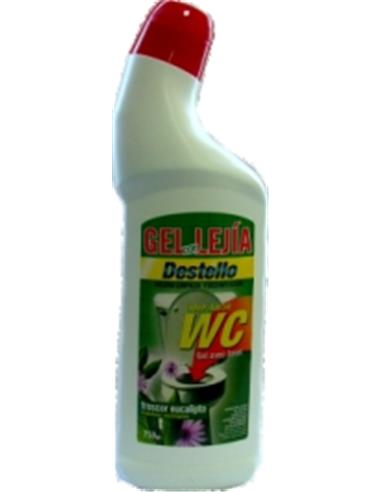 WC LIMPIADOR DESTELLO FRESCOR EUCALIPTO 750gr