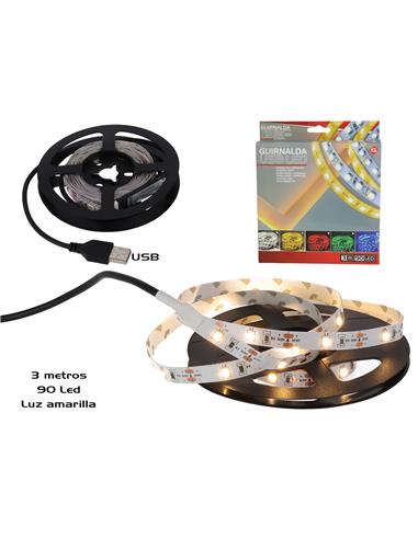 AGUIRNALDA NAVIDAD USB LUZ AM.