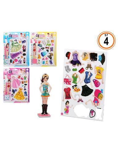 J MUÑECA RECORTABLE MAGNETICA