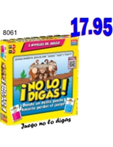 J JUEGO NO LO DIGAS