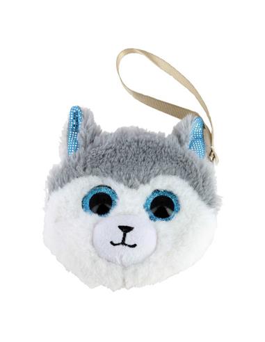 PELUCHE MONEDERO HUSKY