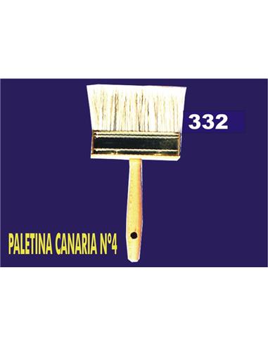 BROCHA PALETINA CANARIA N§ 4