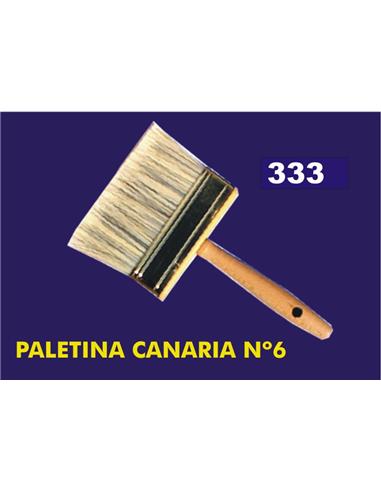 BROCHA PALETINA CANARIA N§ 6