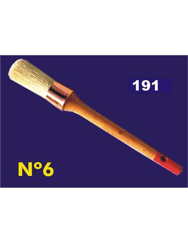 BROCHA PRENSADA ROJA Nº6