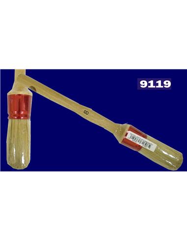 BROCHA PRENSADA ROJA Nº8