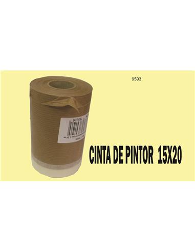 CINTA PINTOR+ PAPEL 15*20MTR
