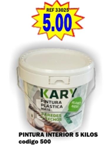 PINTURA KARI BLANCO NIEVE 5KG