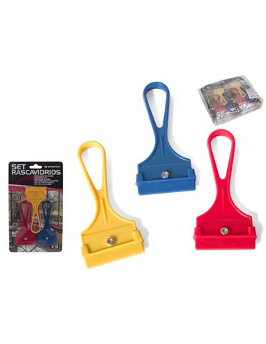 RASCAVIDRIOS *3 PLASTICO 34065