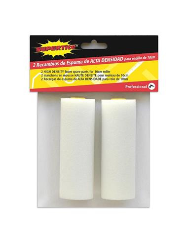 RODILLO RECAMBIO ESPUMA*2UD 10CM