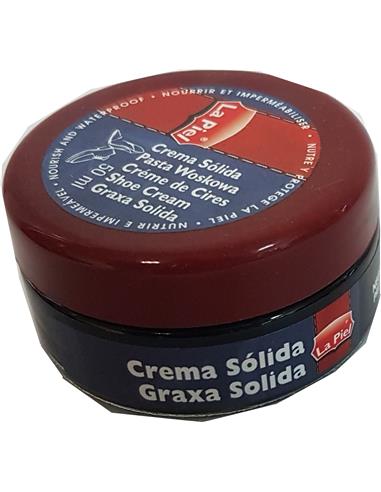CREMA CALZADO SOLIDA NEGRA TARRO