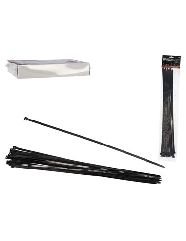 BRIDAS NEGRAS*20 450MM 02649