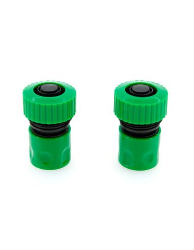 CONECTOR MANGUERA 3/4" AQUASTOP*2