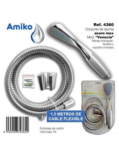 CONJUNTO DE DUCHA 3 PZAS MOD.VENECIA