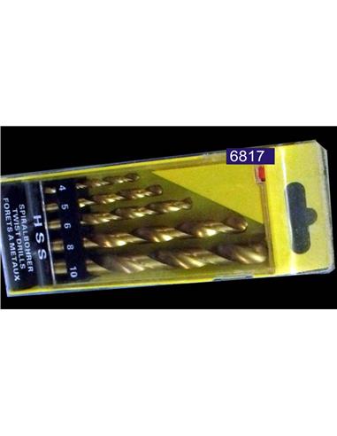 JUEGO BROCAS*5 TITANIO