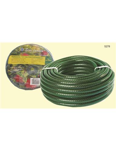 MANGUERA 1/2*10 M CON 4 ACCESORIOS