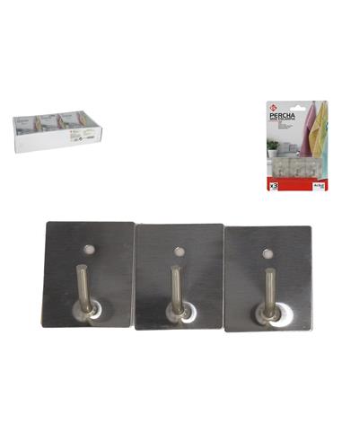 PERCHA MINIE ESCARPIA *3 METAL 93857