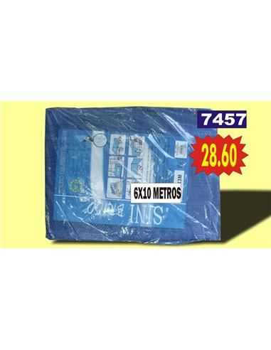 TOLDO AZUL 6*10MT