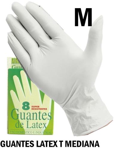 GUANTES LATEX NALI T.M