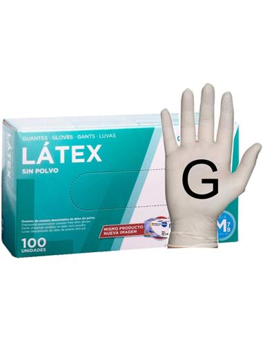 GUANTES LATEX SIGAL*100 T.G