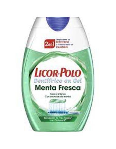 PASTA DENTAL LICOR POLO 2 EN 1 MENTA FRESCA