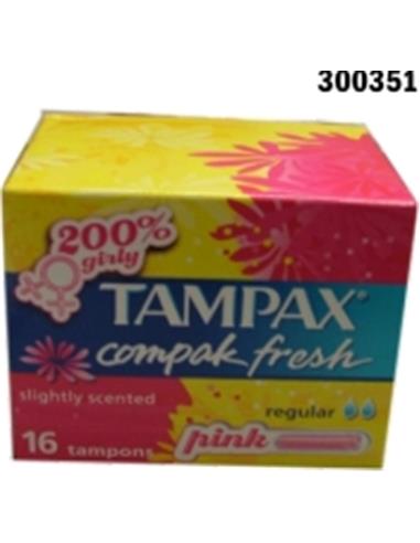 COMPRESA  TAMPAX COMPAK SUPER 16UD