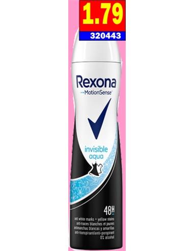 DESODORANTE REXONA B&W 200ML 20443
