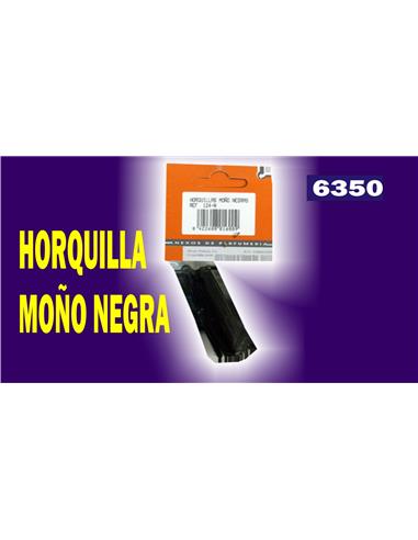 HORQUILLAS MOÑO NEGRA