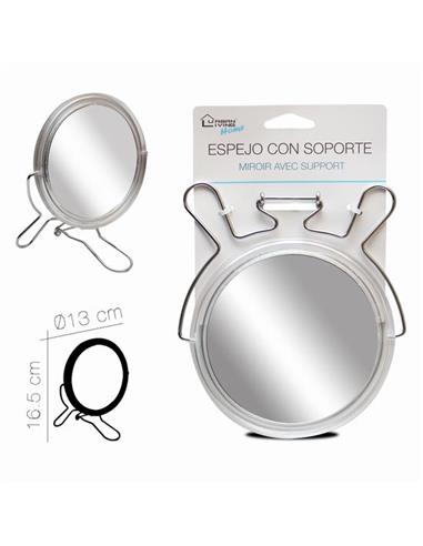 ESPEJO BAÑO C/SOPORTE 13002