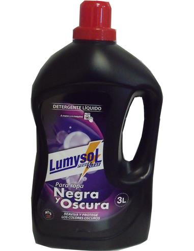 DETERGENTE LIQ LUMYSOL ROPA NEGRA 3L