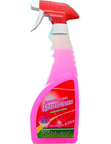 LIMPIADOR MULTIUSOS  ROSAS MOBLYSOL 750ML