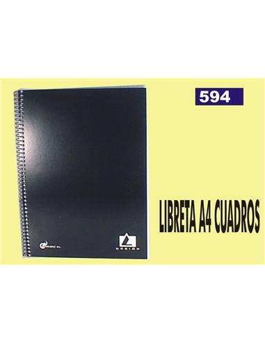 LIBRETA F§ CUADROS 80-HOJAS
