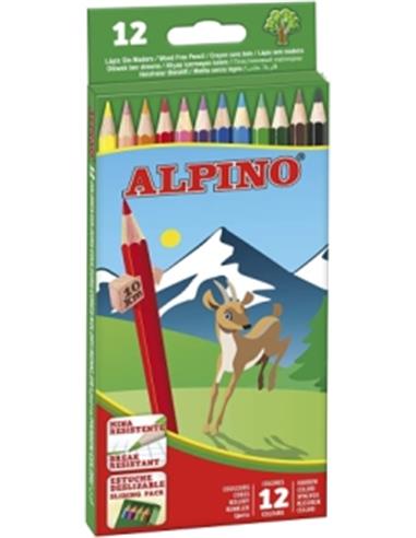 LAPICES ALPINO LARGOS X12