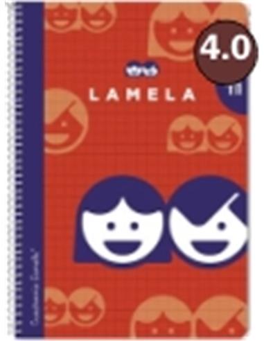 LIBRETA A5 LAMELA PAUTADA 4MM