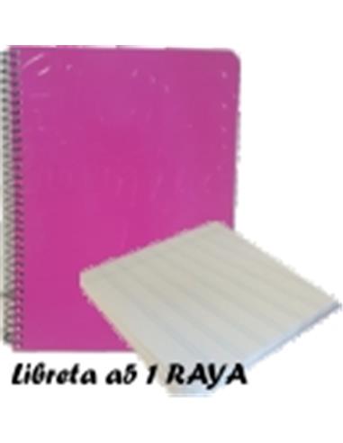 LIBRETA A5 LIDERPAPEL 1 RAYA
