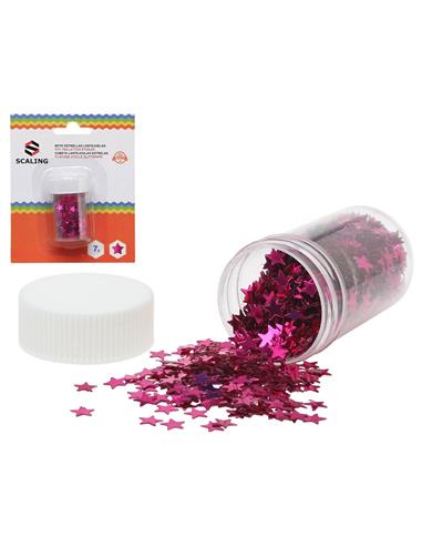 P ESTRELLAS LENTEJUELAS ROSA