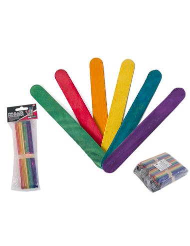 PALILLOS MANUALIDADES COLORES*20