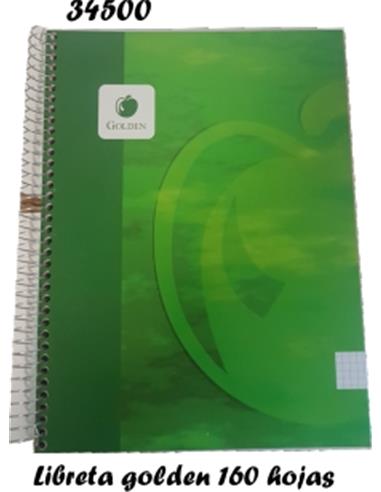 LIBRETA GOLDEN A4 160H 60GR 50292