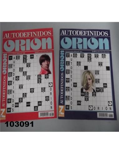 LIBRO ENTRETENIMIENTO AUTODEFINIDOS ORION