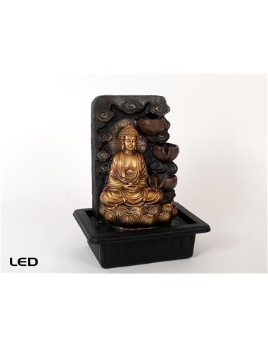 FIGURA FUENTE BUDA AGHOR LED 55099