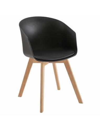 SILLA CALVIN NEGRA