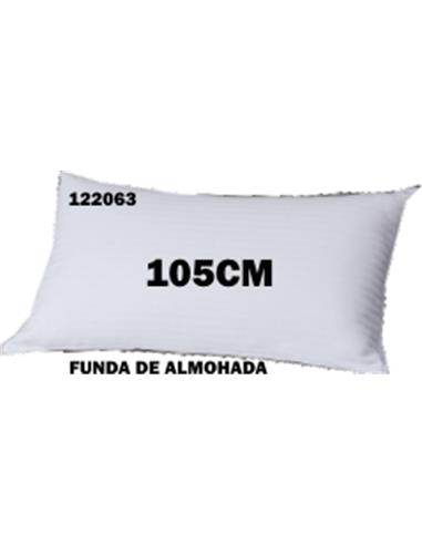 FUNDA ALMOHADA RASO BL CAMA 105CM