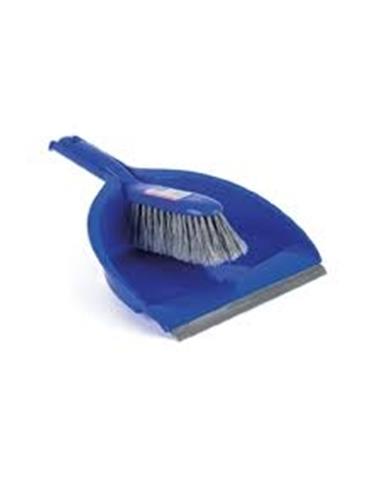 PALA RECOGEDORA C/GOMA Y CEPILLO