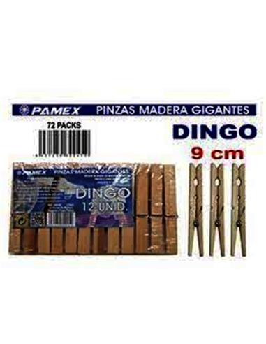 PINZA MADERA GIGANTE DINGO 12U